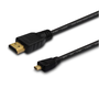 Kábel HDMI Savio CL-39 1 m čierny