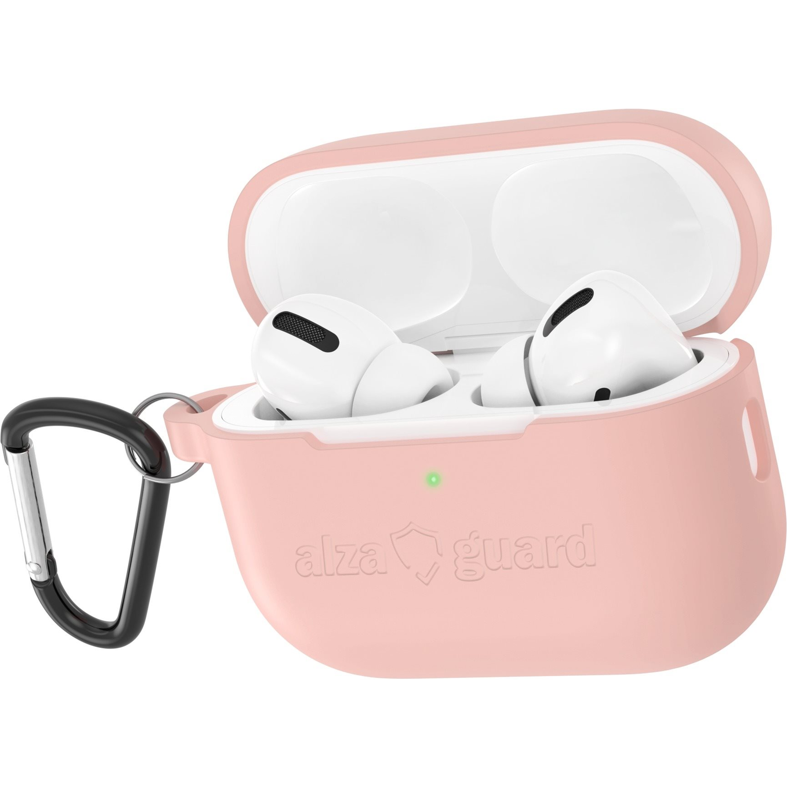 AlzaGuard Skinny AirPods Pro 2 rózsaszín szilikon tok (AGD-ACSS4P)