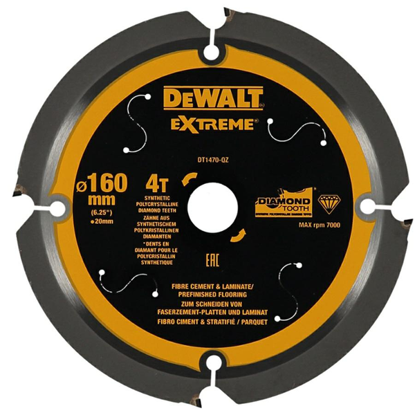 Řezný kotouč na dřevo DeWalt DT1470 160x20mm