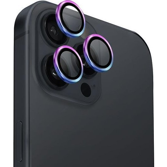 Протектор за обектив за iPhone 16 Pro 6.3" / 16 Pro Max 6.9", UNIQ, Алуминий