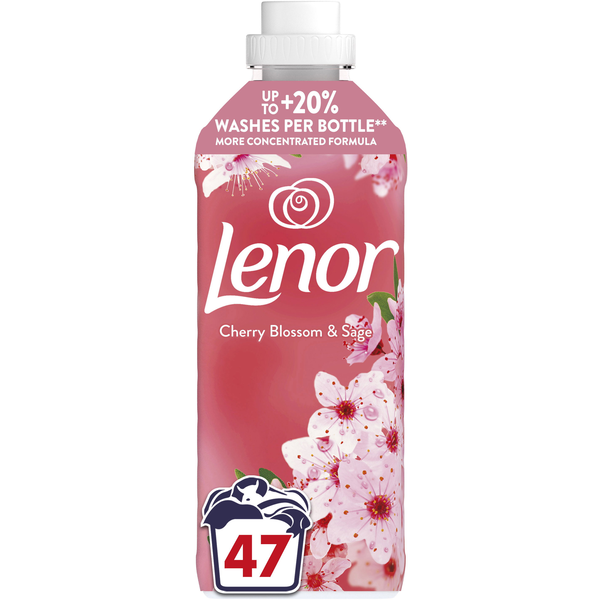 LENOR Cherry Blossom &amp; Sage 987 ml (47 mosás)