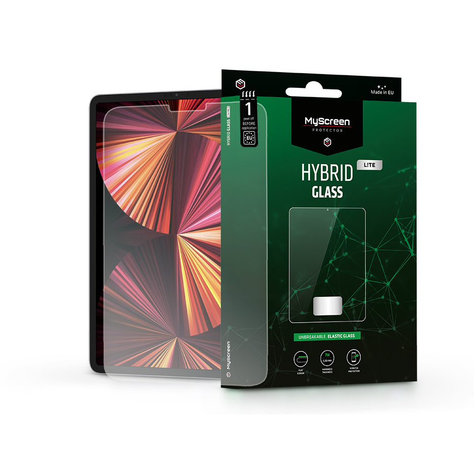 Apple iPad Pro 11 (2018/2020/2021)/iPad Air 4 (2020) rugalmas üveg képernyővédő fólia - MyScreen Protector Hybrid Glass Lite - transparent (LA-2010)