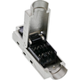 InLine 76204B cabluri conectoare RJ-45 Negru, Din oţel inoxidabil