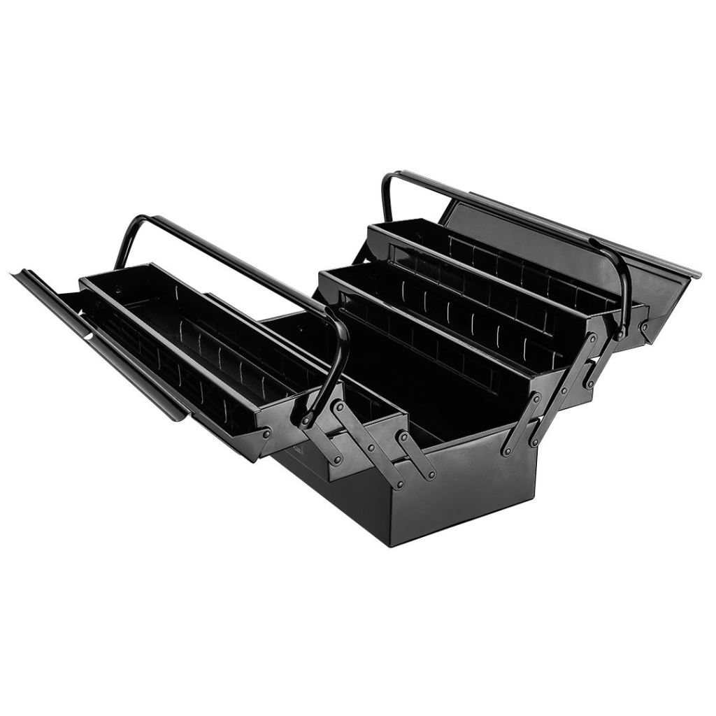 Topex szerszámláda fém 5 rekesz, 40x20x21cm (79R100) (79R100)