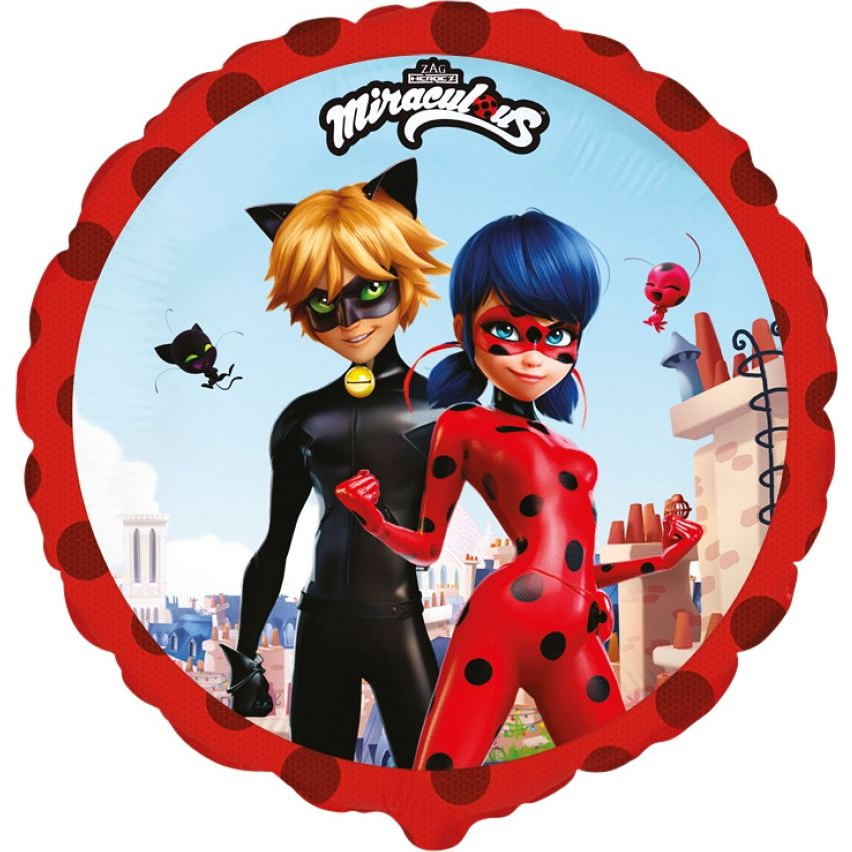 Fólia Lufi - 45 cm, Katicabogár És Fekete Macska Kalandjai Utca (GODA2402)