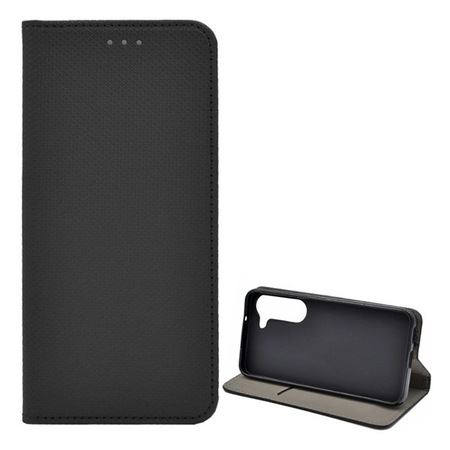 Gigapack Samsung Galaxy S23 rombusz mintás fliptok fekete (GP-134931) (GP-134931)