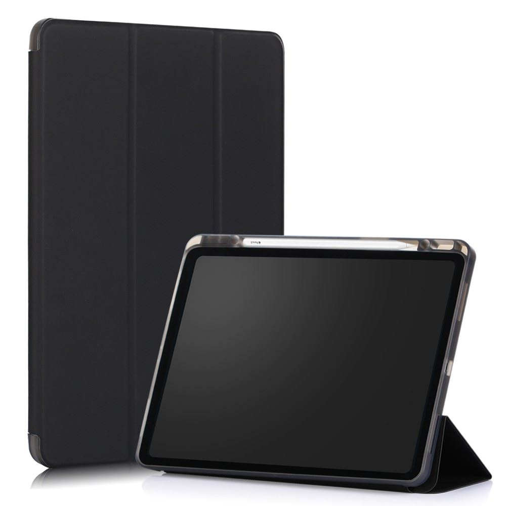 Cellect Apple iPad 12.9 2020 tablet tok toll tartóval fekete (TABCASE-IPAD129PENBK) (TABCASE-IPAD129PENBK)