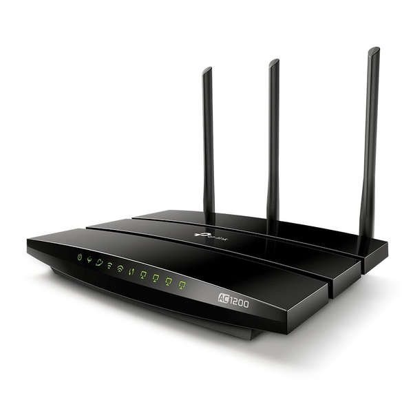 TP-Link Archer VR400 router wireless Gigabit Ethernet Bandă dublă (2.4 GHz/ 5 GHz) Negru