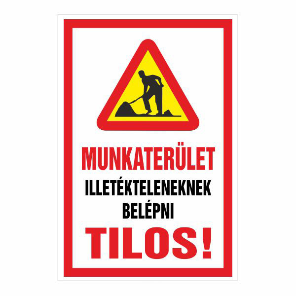 Magánterület illetékteleneknek belépni tilos!