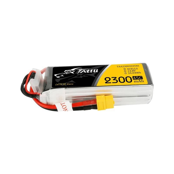 Tattu 2300mAh 14.8V 75C 4S1P XT60 akkumulátor (TAA23004S75X6)