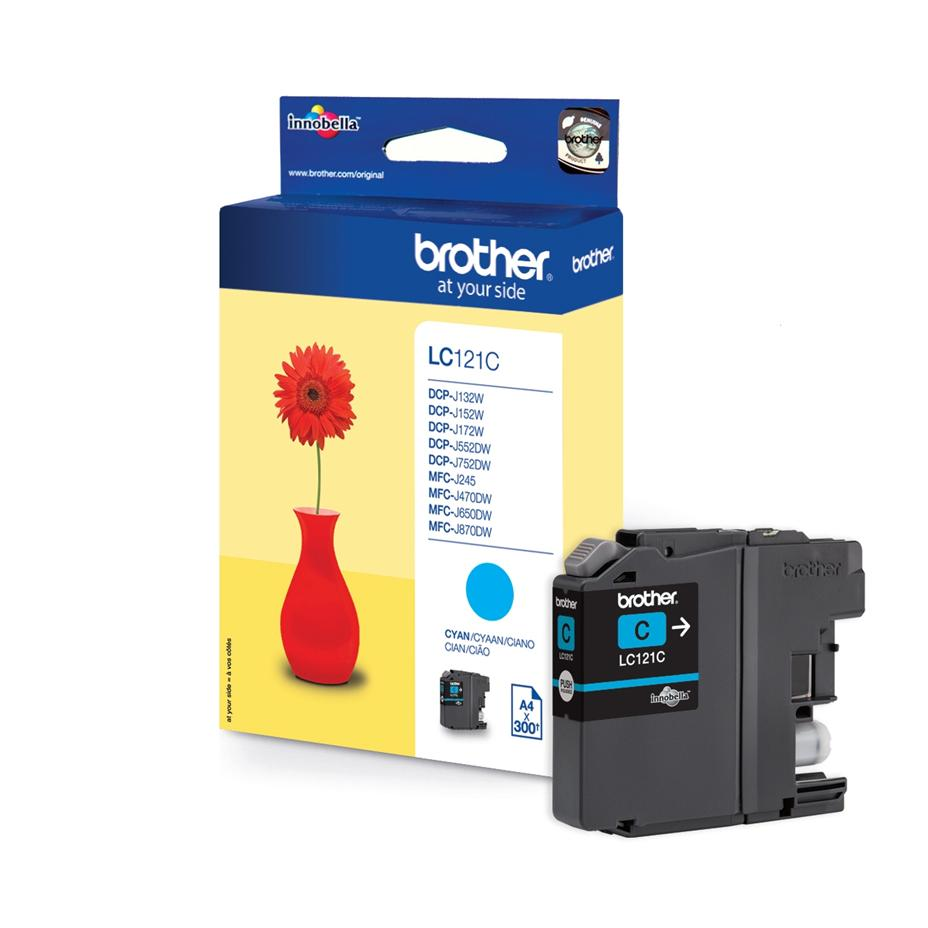 Brother LC-121C tintapatron 1 dB Eredeti Cián (LC121C)