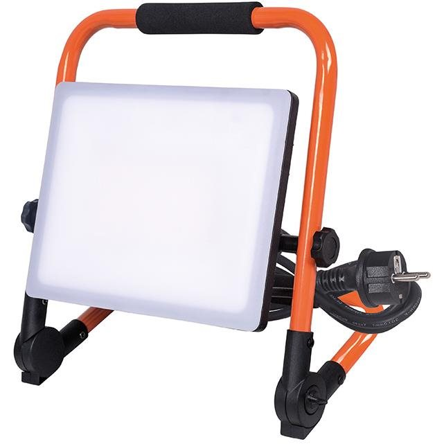 Solight LED hordozható reflektor 50 W/230 V/4000 K/4500 lm/IP65, összecsukható állvány (WM-50W-FEQ)