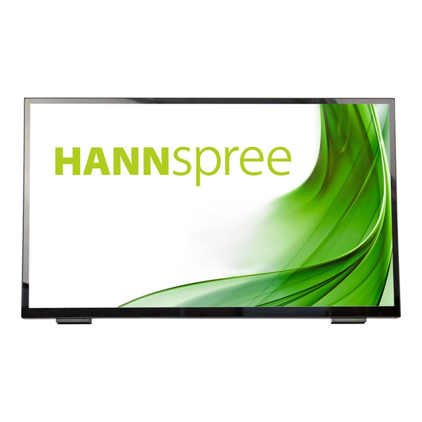Hannspree HT248PPB számítógép monitor 60,5 cm (23.8") 1920 x 1080 pixelek Full HD LED Érintőképernyő Asztali Fekete