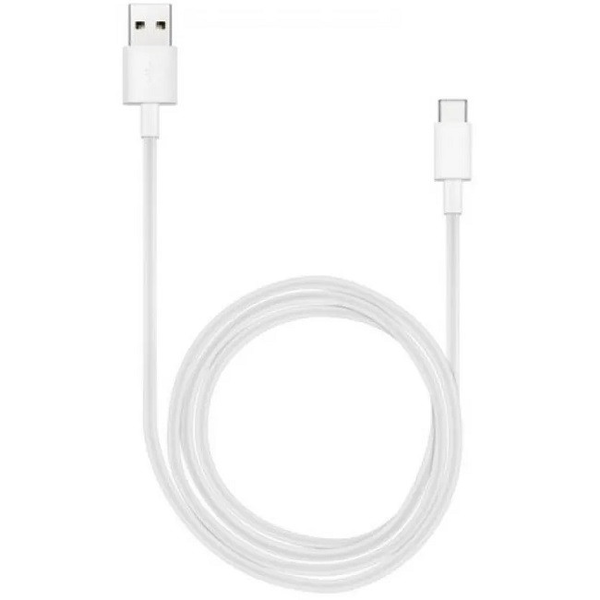 USB töltő- és adatkábel, USB Type-C, 100 cm, 3000 mA, gyorstöltés, Honor, fehér, gyári