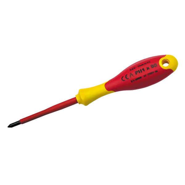  Pro-Line Wkrętak elektrotechniczny PH1 80mm 1000V (10593)