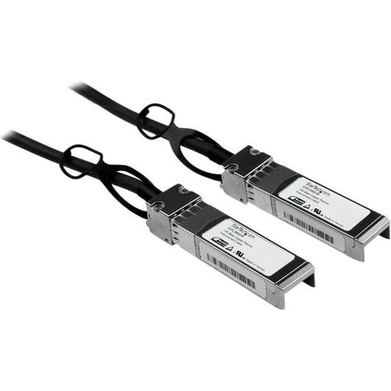 StarTech.com SFPCMM3M InfiniBand en Glasvezelkabel SFP+ Zwart