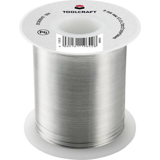 TOOLCRAFT Forrasztóón, ólommentes Tekercs SN99AG03C ROL1 100 g 1.5 mm (TO-7471896) (TO-7471896)