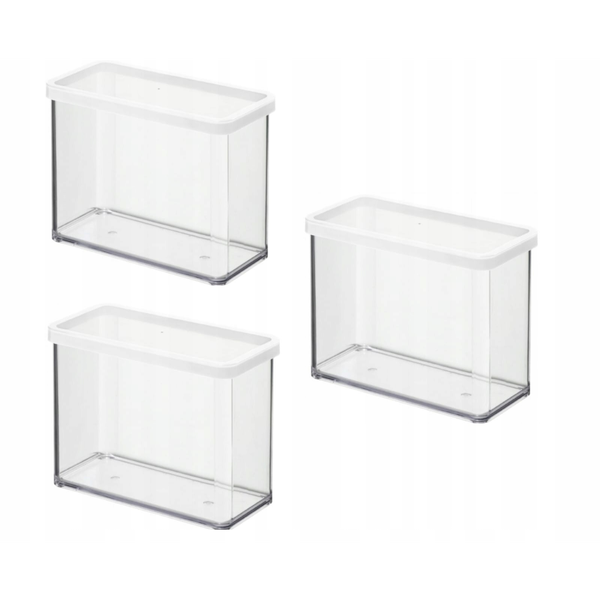 Rotho Loft 2,1L Műanyag ételtároló doboz (3 db / csomag)