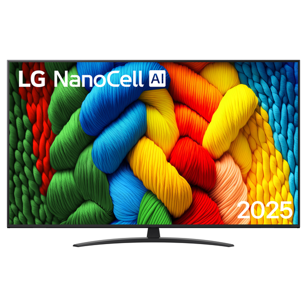 LG NanoCell AI 65NANO81A6A 165,1 cm (65") 4K Ultra HD Smart TV Wi-Fi Sort