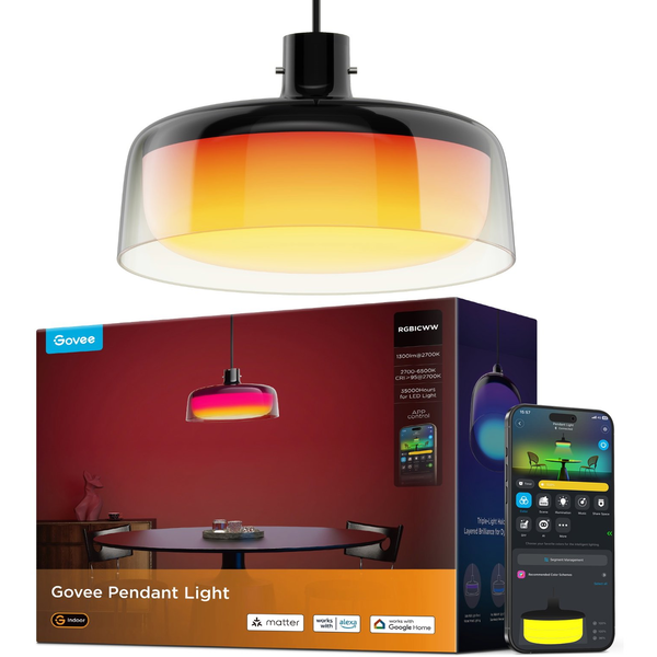 Govee Pendant Light Intelligent loftslys Wi-Fi/Bluetooth