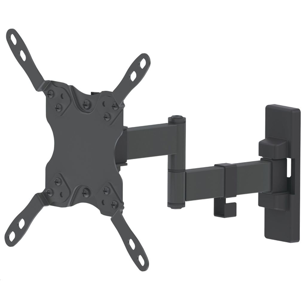 Manhattan TV LED/LCD/PDP forgatható duplakaros falikonzol 13-42'' 20kg VESA fekete  (461405)