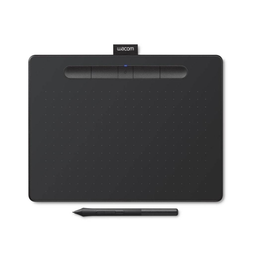 Wacom Intuos M digitális rajztábla fekete (CTL-6100K-B) (CTL-6100K-B)