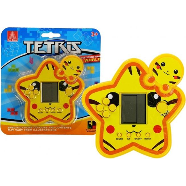 Tetris Csillag Sárga Elektronikus Játék– 3997
