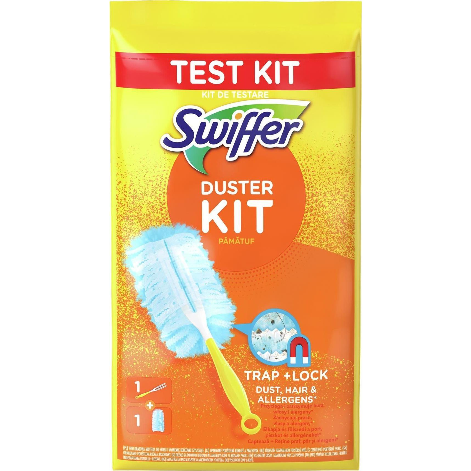 Swiffer Duster portörlőnyél + 1 tartalék (8006540317082)