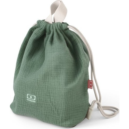 Monbento Lunchbag Kids Gyerek uzsonnás Ételhordó szövet hátizsák 7L - Zöld