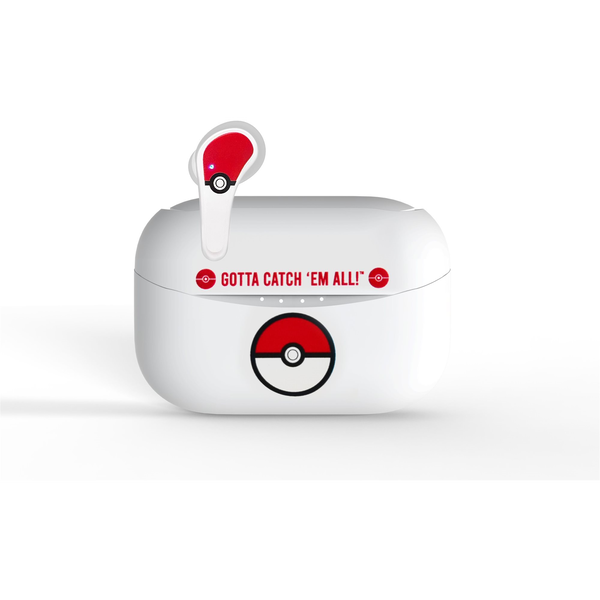 OTL Pokémon Pokéball TWS Bluetooth слушалки, бял