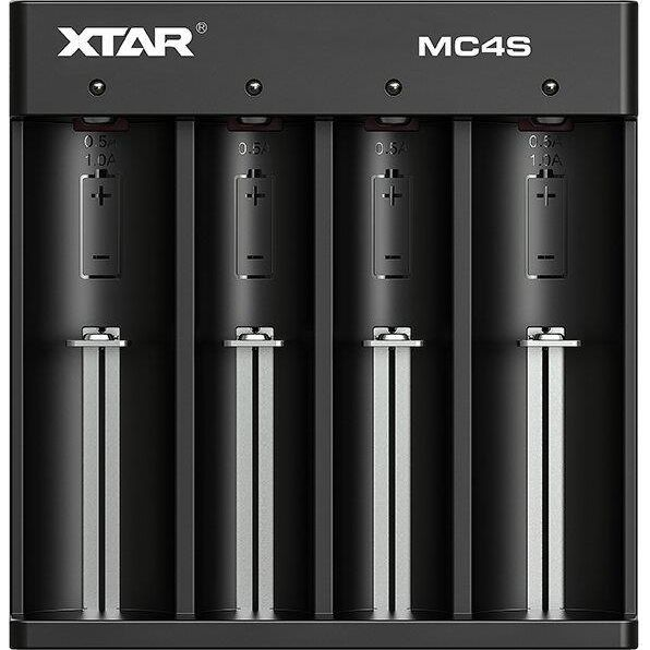 XTAR MC4S négy öblös univerzális akkumulátor töltő (MC4S)