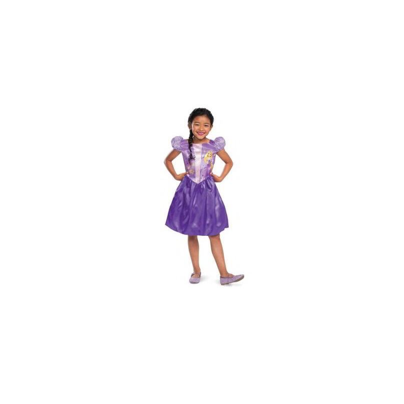 Disney hercegnők: Aranyhaj jelmez - 124-135 cm (140679K)