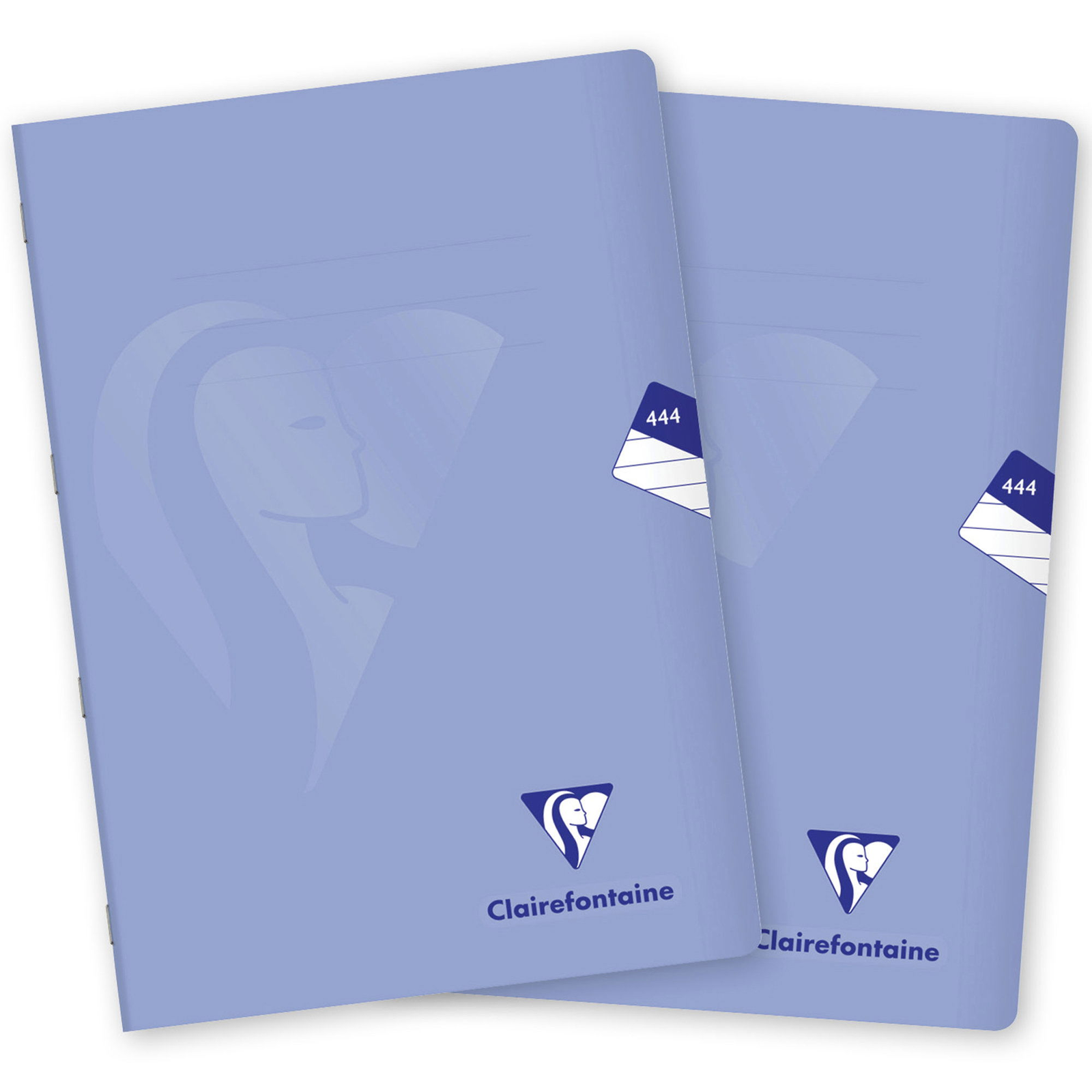 Clairefontaine Mimesys pastel PP, A4 "444" vonalas, 40 lap, lila - 2 db (1444-75-PP-PAS)