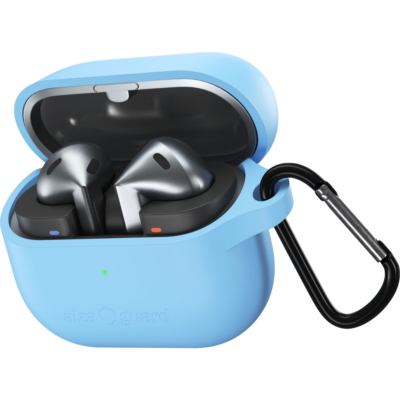 AlzaGuard Premium Silicone Case Samsung Galaxy Buds 3 / Pro világoskék tok (AGD-SCS003L)