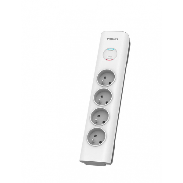 Philips SPN7040WA/60 overspændingsbeskytter Hvid 4 AC stikkontakt(er) 2 m