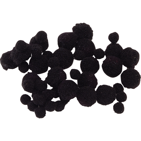 Knorr Prandell fekete 8-20 mm 100 db/csomag pompom (212681081)