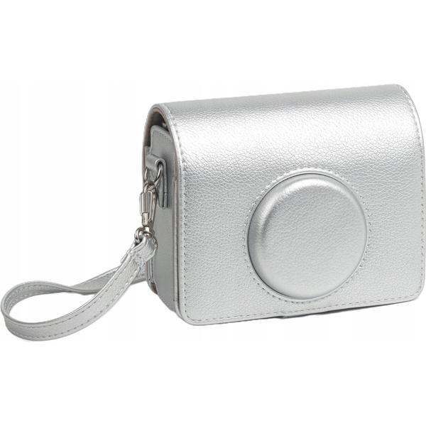 Pokrowiec LoveInstant Etui Pokrowiec Futerał Case Osłona Torba Do Fujifilm Fuji Instax Mini Evo / Srebrny