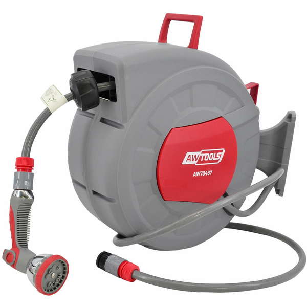 AW GARDEN HOSE ON REEL 1/2" 20m