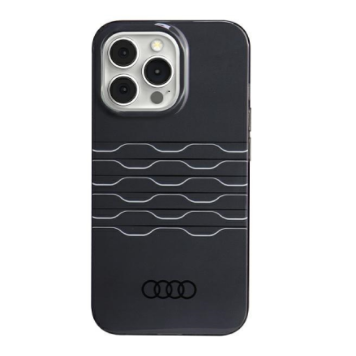 Audi IML Apple iPhone 13 Pro Max MagSafe Tok - Fekete (AU-IMLMIP13PM-A6/D3-BK)