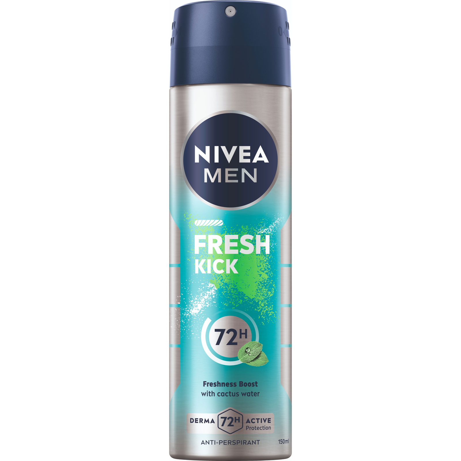NIVEA MEN Fresh Kick Izzadásgátló spray 150 ml (9005800342634)