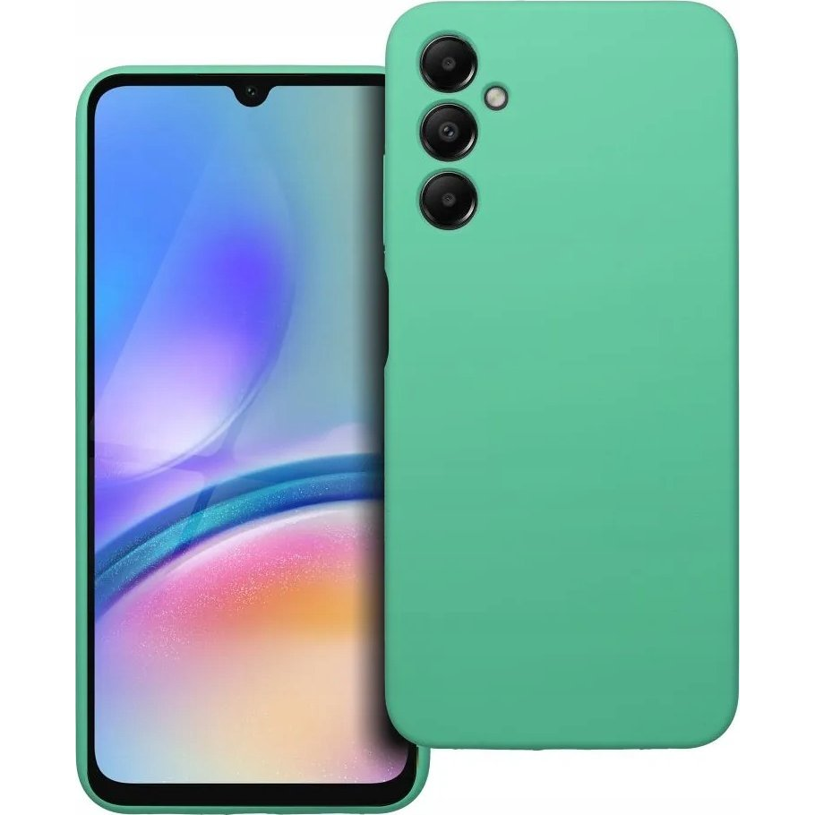 2mm Samsung Galaxy A05S szilikon hátlap tok, mentazöld ( )