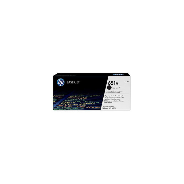 HP 651A Black Original LaserJet Toner Cartridge Tonerkartusche 1 Stück(e)