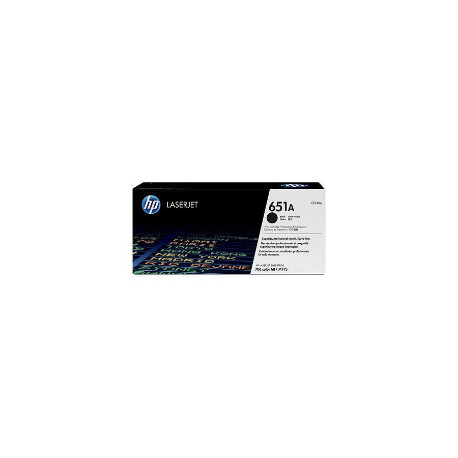 HP CE340A (651A) fekete eredeti toner (CE340A)