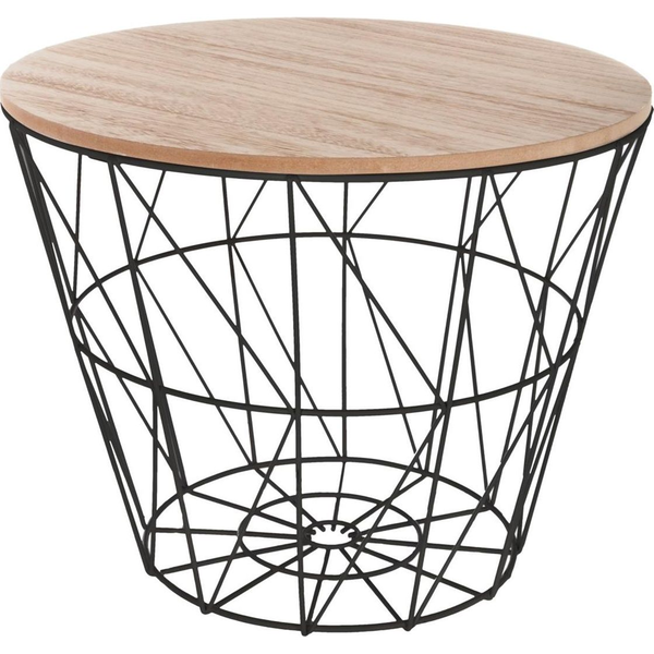 Mesa Cesta Negra Kumi