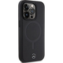 Mercedes MEHMP14L23RCMK iPhone 14 Pro 6.1" Fekete Keménytok Sima Bőr Magsafe