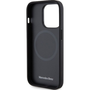Mercedes MEHMP14L23RCMK iPhone 14 Pro 6.1" Fekete Keménytok Sima Bőr Magsafe