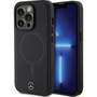 Mercedes MEHMP14L23RCMK iPhone 14 Pro 6.1" Fekete Keménytok Sima Bőr Magsafe