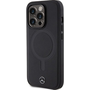 Mercedes MEHMP14L23RCMK iPhone 14 Pro 6.1" Fekete Keménytok Sima Bőr Magsafe
