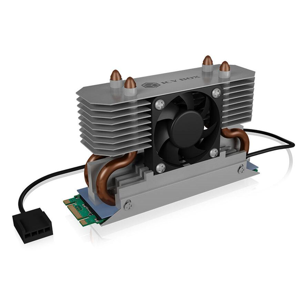 Kühlkörper IcyBox SSD M.2 IB-M2HSF-702 Heatpipe Kühler
