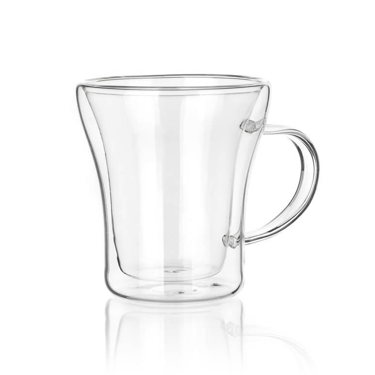 BANQUET Doblo duplafalú üvegbögre, 200 ml (A26406)